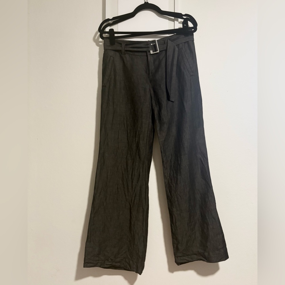 Calvin Klein Charcoal Dress Pants with Belt